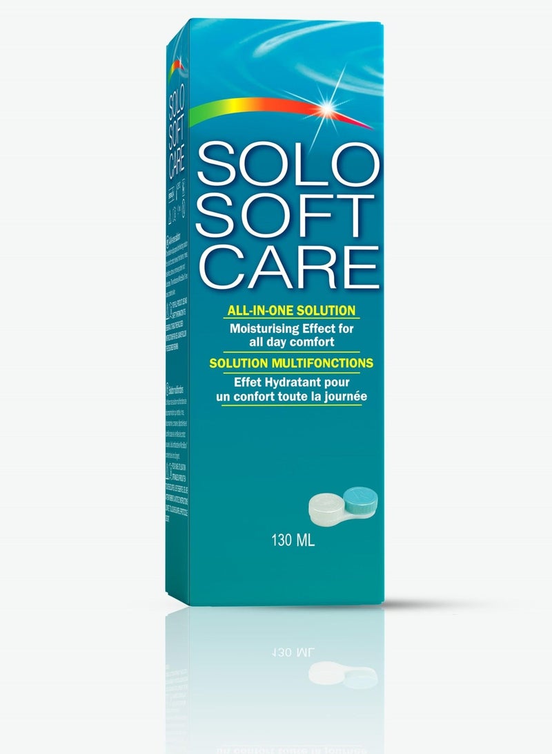 Solo Soft Care All in One Solution 130ml - Image 1
